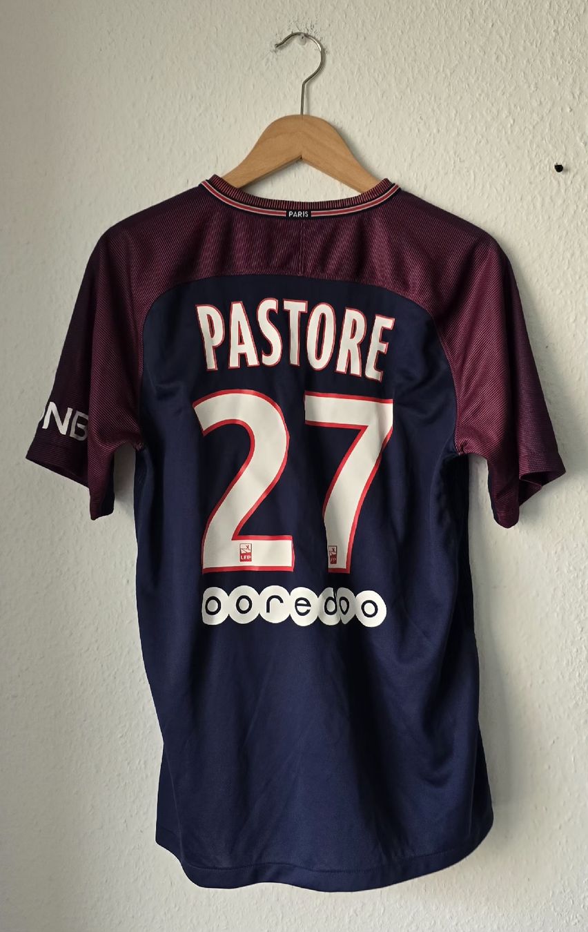 Nike Canottiere & Pantaloni: Maillot PSG 2017/18 Pastore #27 taille m – Usato da Genève venduto da MariaS2 1