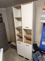 2 moderne Bad Hochschränke Hochschrank Badezimmer
