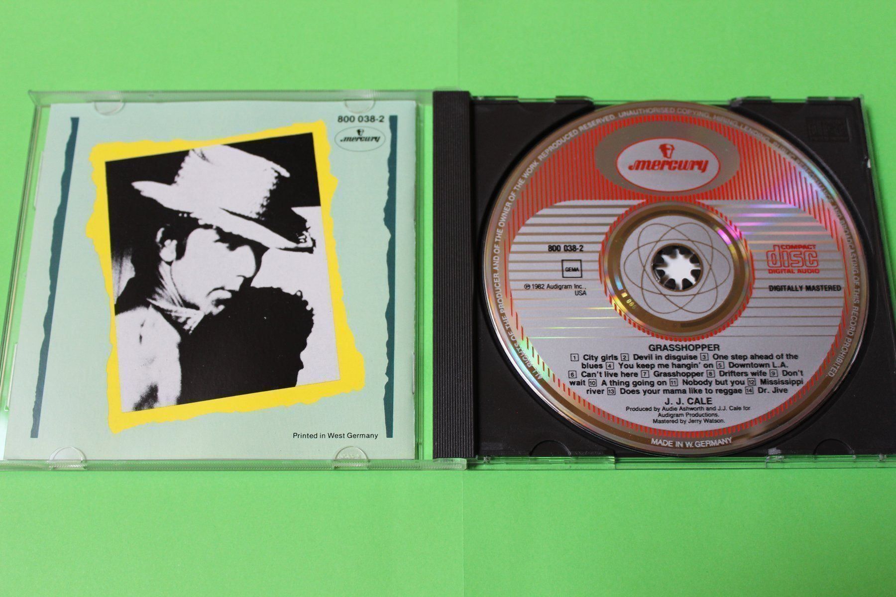 CDs: J.J.CALE - GRASSHOPPER CD aus den 80ern! – D'occasion à Tübach par JamesStone 4