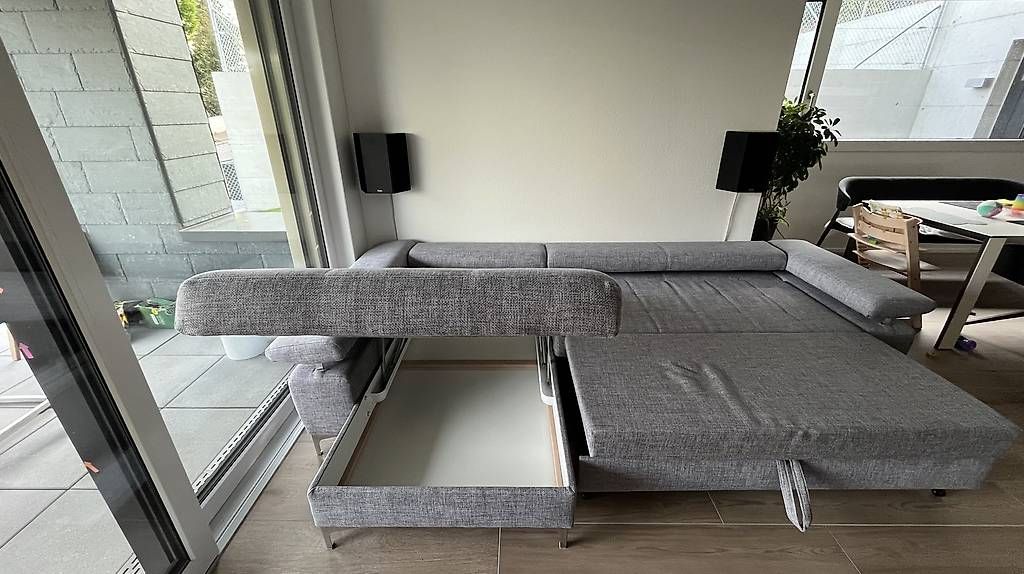 Sofas: Sofa Coach L-Form inkl. Bettfunktion und Stauraum – Gebraucht aus Winterthur von dav_p6ll 2