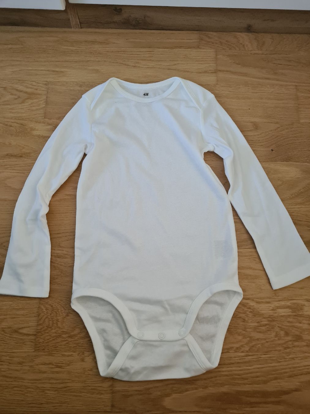 H&M Biancheria intima: Body Langarm weiss Grösse 98 – Nuovo (secondo la descrizione) da Horw venduto da Mirii91