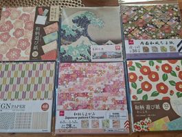208 DESIGN PAPERS/ORIGAMI/Basteln/Chiyogami/new/Japan/papier