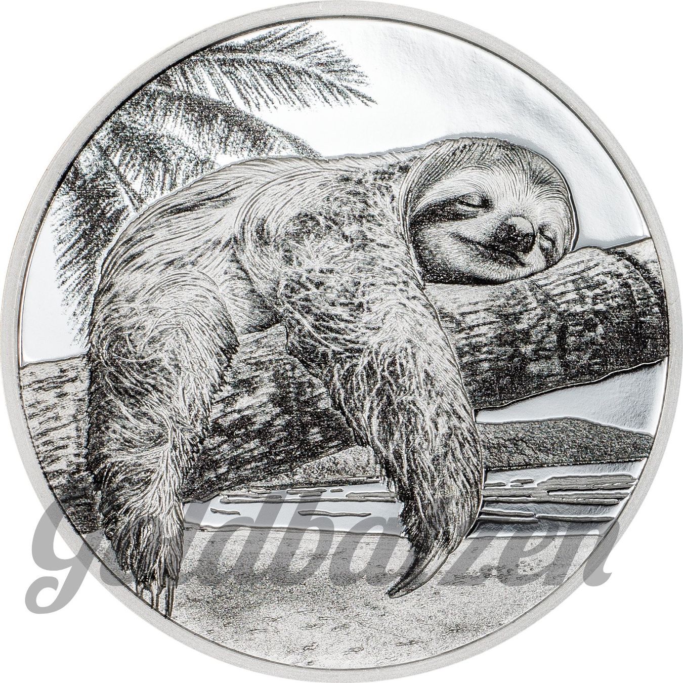 Tutti le monete: Cook Islands Seven Deadly Sins - Sloth 2026 – Nuovo e nell'imballaggio originale da Liestal venduto da Goldbatzen