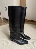 Stiefel aus weichem Leder von Massimo Dutti
