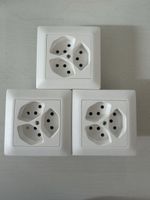 Steckdose Hager 3x3fach