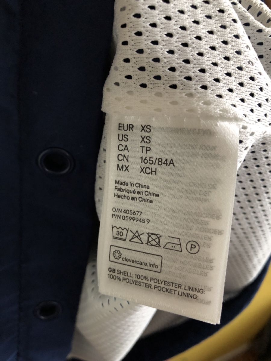 Giacche: Regenjacke Gelb/Blau XS – Usato da Ins venduto da teamfairerdeal 3