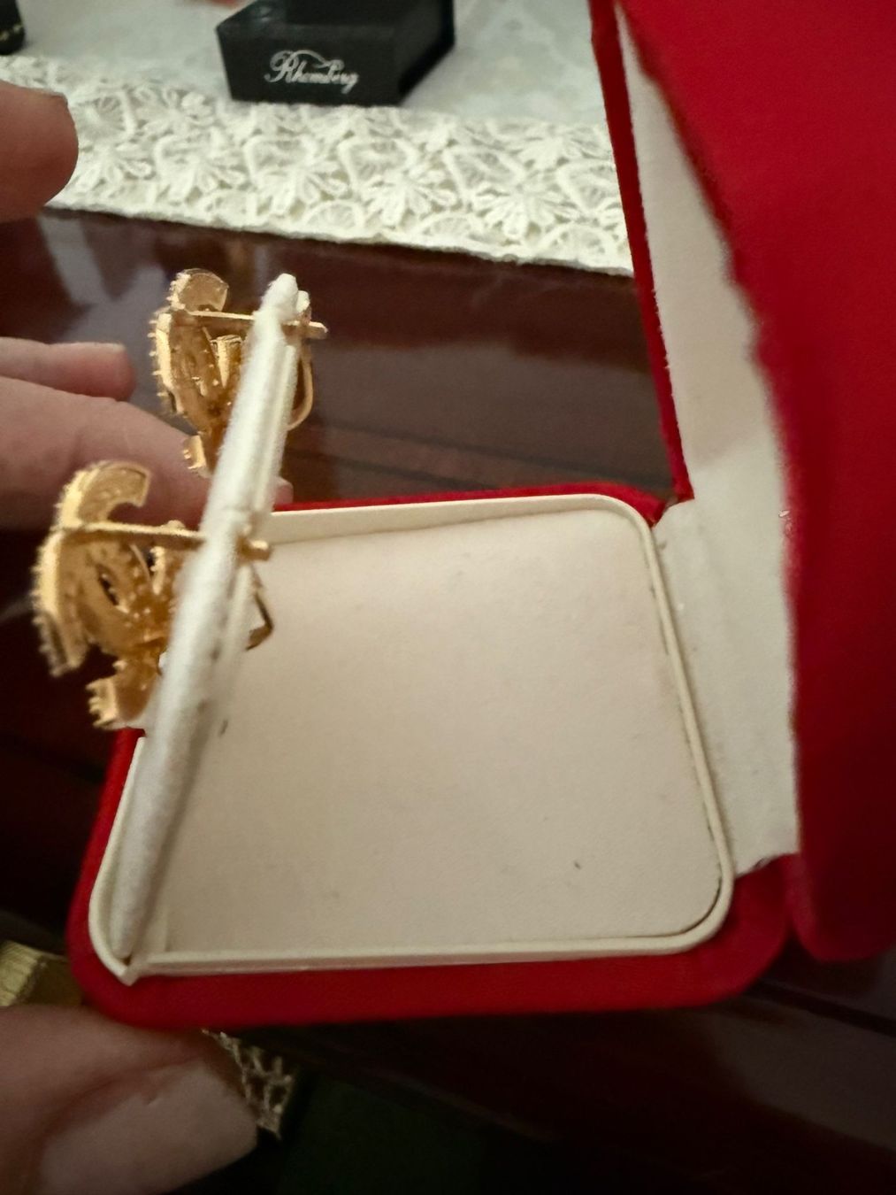 Orecchini pendenti & Orecchini a lobo: Gold Ohrringe 14 Karat – Usato da Allschwil venduto da Figidindia