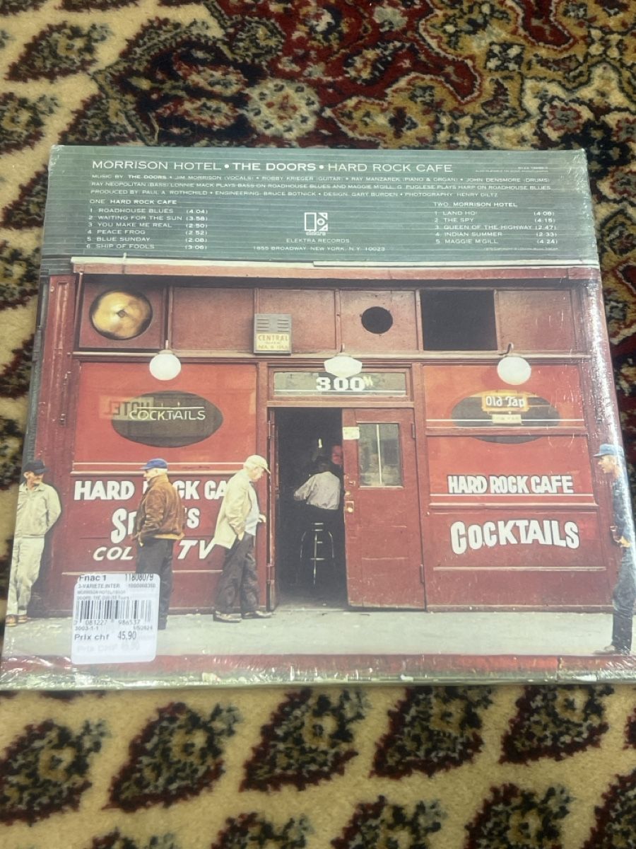 Dischi in vinile: Vinyle The Doors - Morrison Hotel - 180gr neuf scellé – Nuovo e nell'imballaggio originale da Matran venduto da Shiryududragon 1