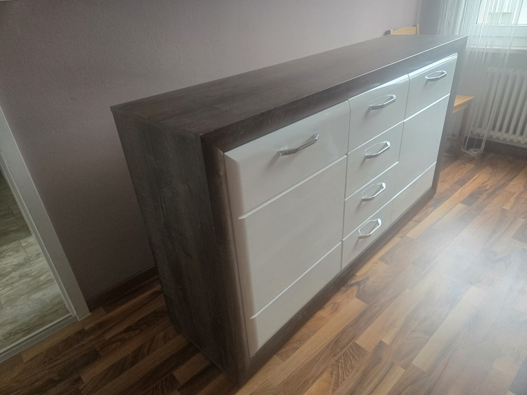 Kommoden: Kommode dunkles Holz weiss Front – Gebraucht aus Münchwilen TG von Rick980 1