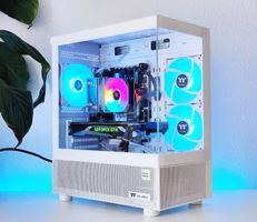 Nvidia Edition/ 10Core 32GB 1TB Gaming & Streaming PC/ White