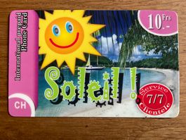 Prepaid Telefonkarte Soleil