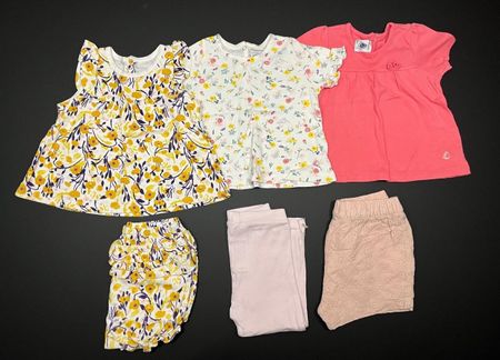 Petit Bateau baby clothes bundle, 12 Months