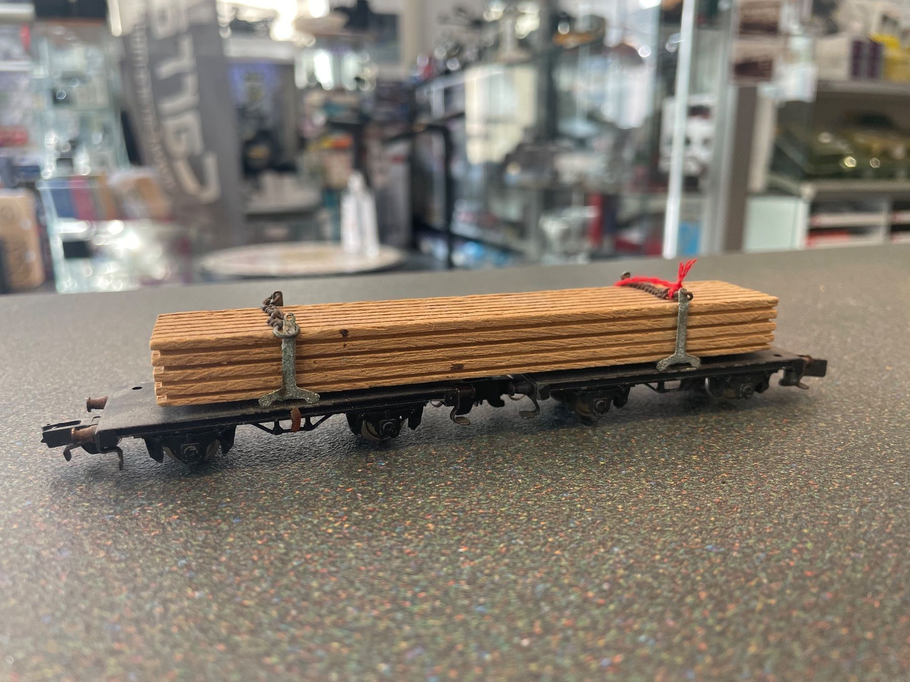 Modellini di ferrovie: Rokal TT Güterwagen Holz Vintage – Usato da Chiasso venduto da Carrara-Modellismo