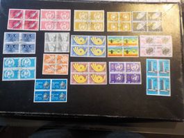 1973, Jahresausg.,Viererbl.m.ET-Stempel