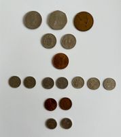 Grossbritannien Münzen – 17 Stück – Pre- & Decimal