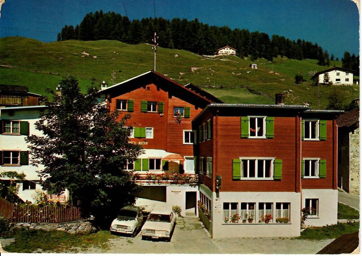 Cartoline postali: Berghotel Beverin - Mathon GR – Usato da Hochdorf venduto da Ziegel-16