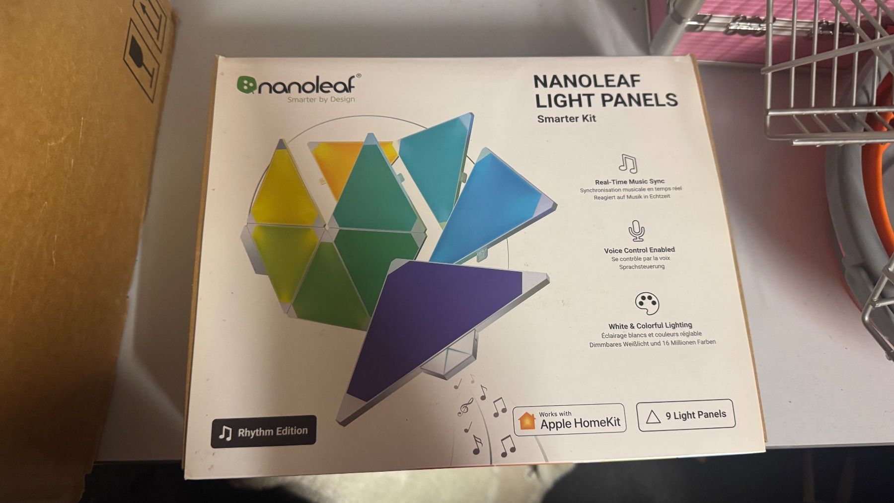 Nanoleaf Lampade: Nanoleaf Light Panels Smarter Kit 8 Panels + Rhythm Edition – Nuovo (secondo la descrizione) da Seftigen venduto da JGG