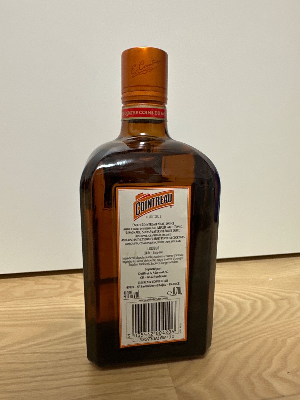 Cointreau Bevande alcoliche: Cointreau Likör 0.7L – Nuovo e nell'imballaggio originale da Zürich venduto da kuszi 1