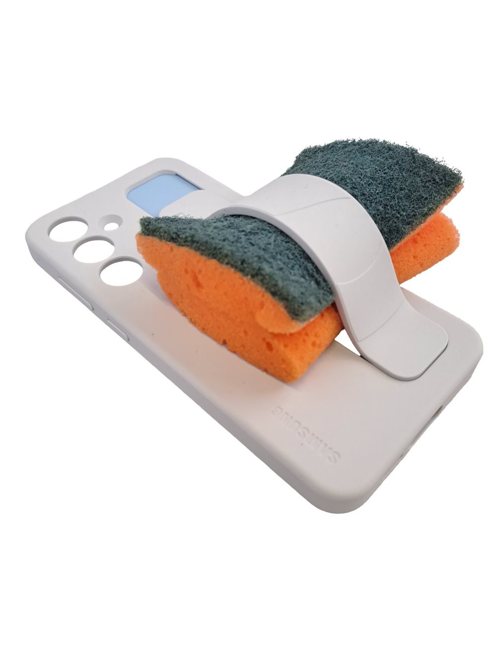 Samsung Cover & Protezioni schermo: SAMSUNG Galaxy S24 FE Hülle mit Handhalterung – Nuovo (secondo la descrizione) da Männedorf venduto da Restwert_Maennedorf 2