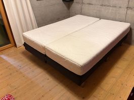 Springbox Doppelbett