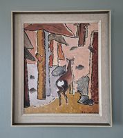 Tableau signé Froidevaux (Roger Paul ?) huile sur toile