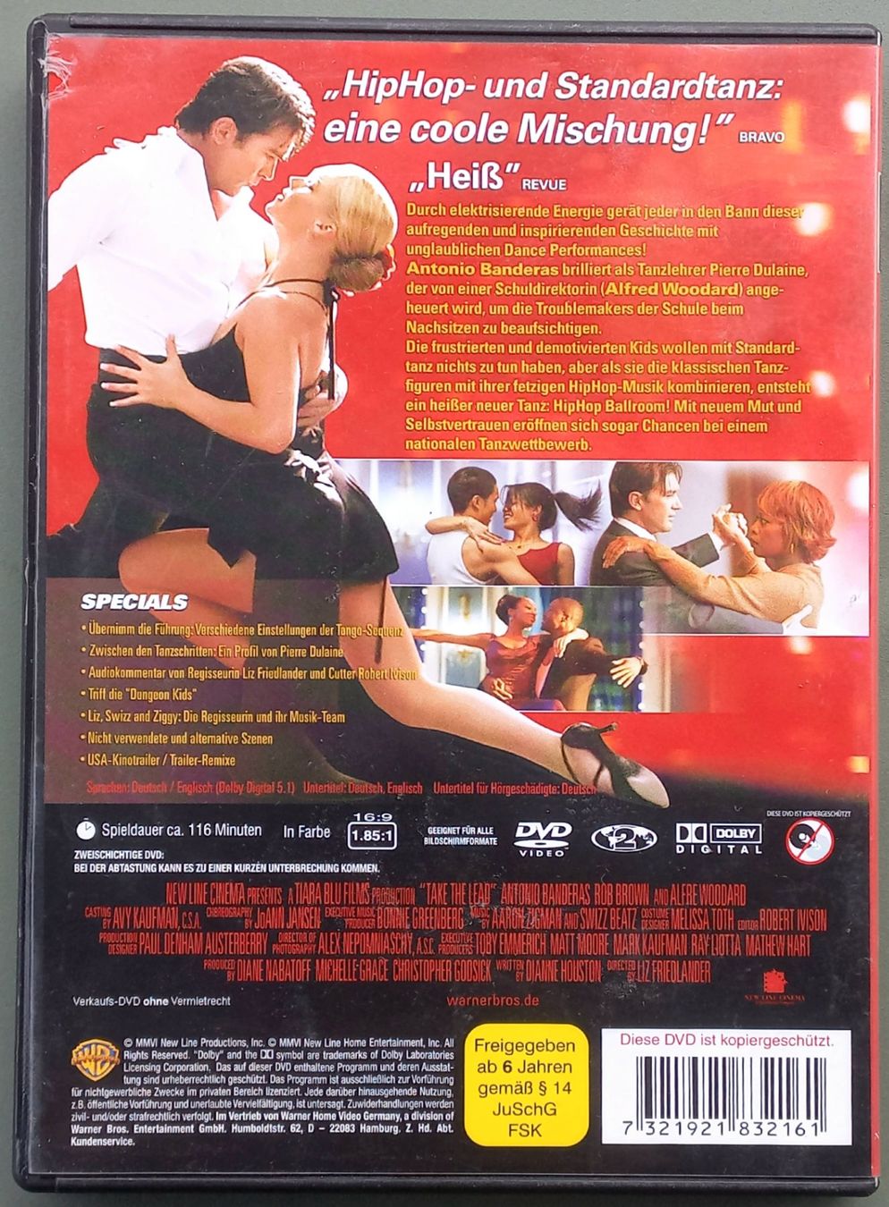 Tutti i DVDs: DVD D/E - Dance! - Jeder Traum beginnt mit dem 1.Schritt – Usato da Niederuzwil venduto da lubimaja 2