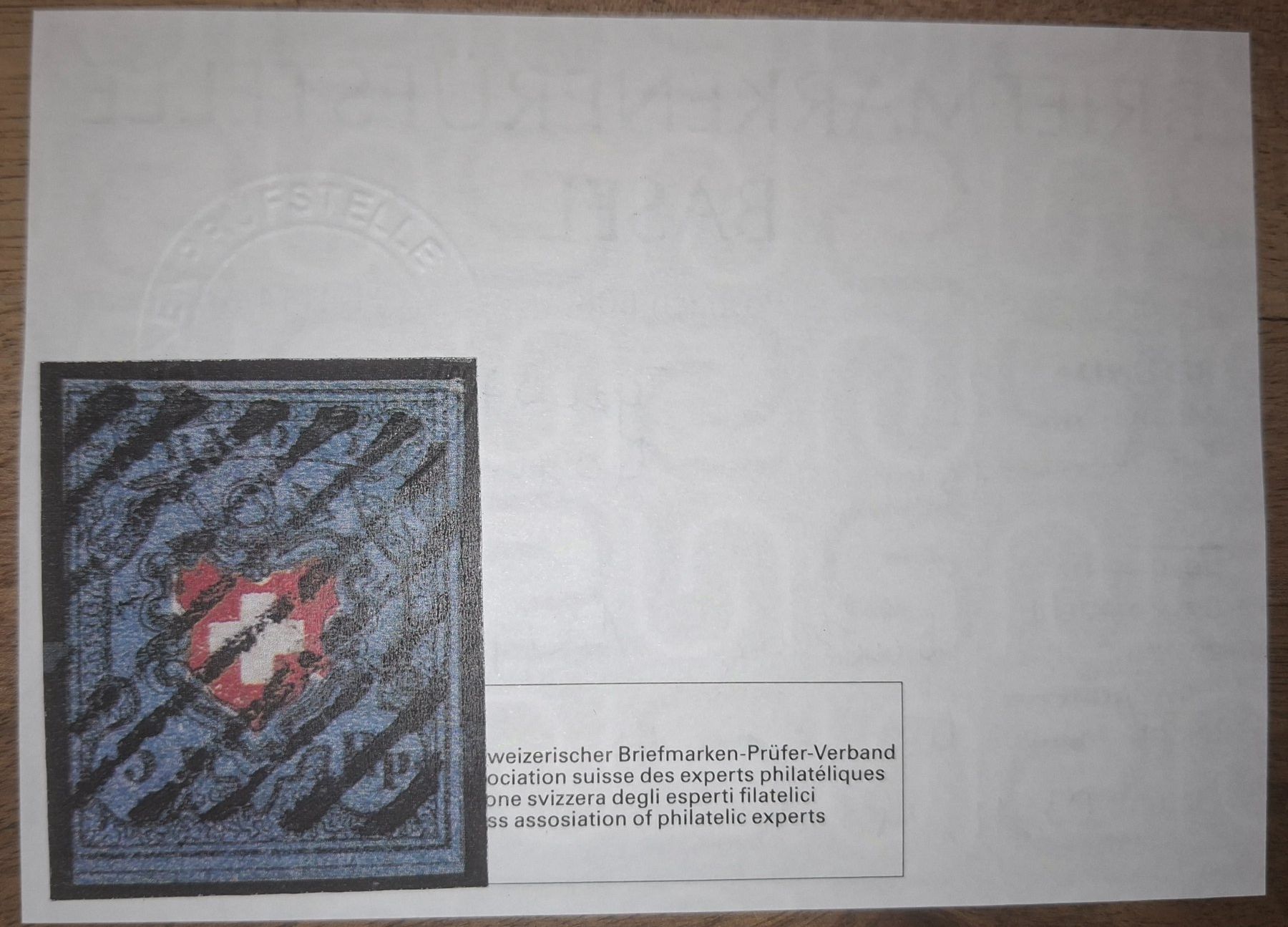 Tutti i francobolli: Rayon 15II Typ 37 Aargauer Raute Befund Kat. 650.- – Usato da Balgach venduto da SIMEON27 3