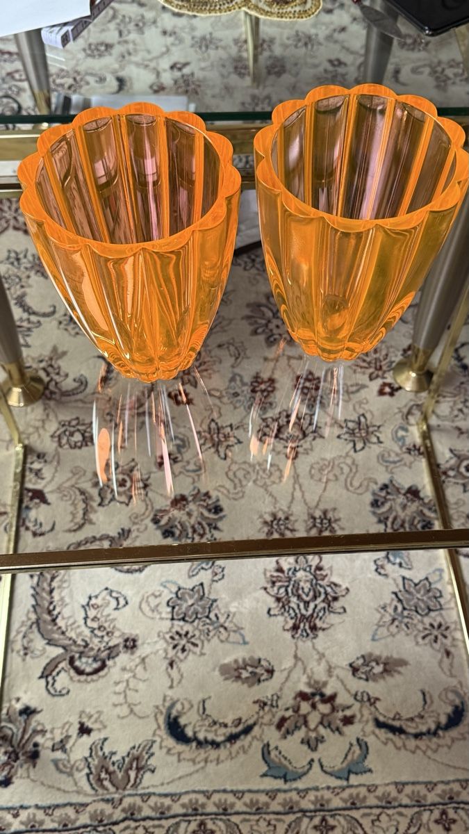 Vasi & Recipienti: Seltene Vase Orange Uranglas – Usato da Trasadingen venduto da Kaffee.mann 4