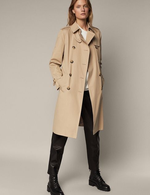 Massimo Dutti Cappotti: Trenchcoat Massimo Dutti Camel (s-m) – Nuovo (secondo la descrizione) da Meilen venduto da svs_w6lr