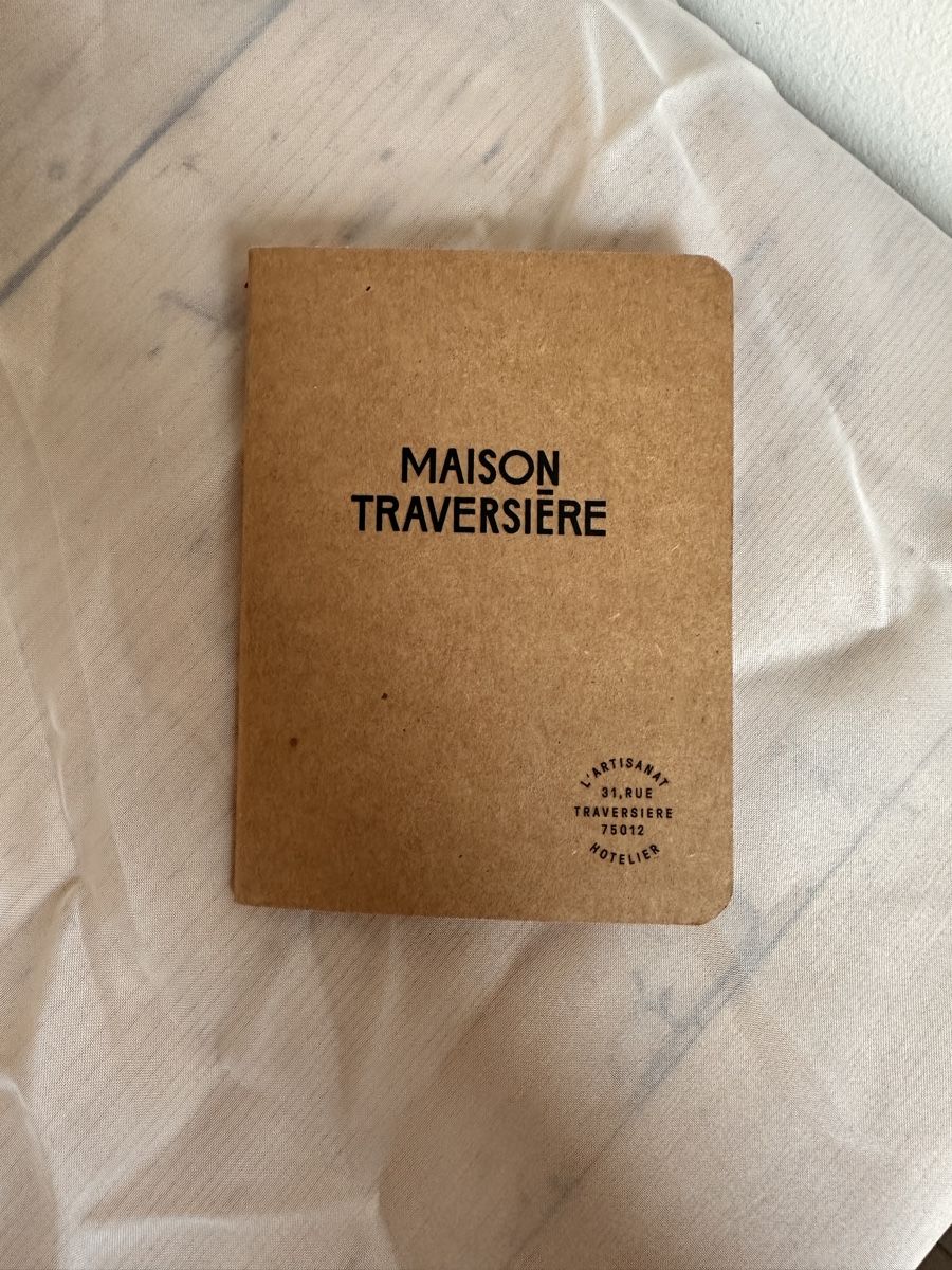 Blocchi: Maison Traversiere Notizbuch, neu – Nuovo e nell'imballaggio originale da Zürich venduto da MaxZurich