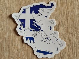 Sticker Aufkleber Griechenland