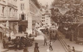 Genf mit Tram belebt