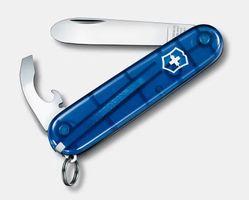Couteau de poche suisse My first Victorinox bleu transparent