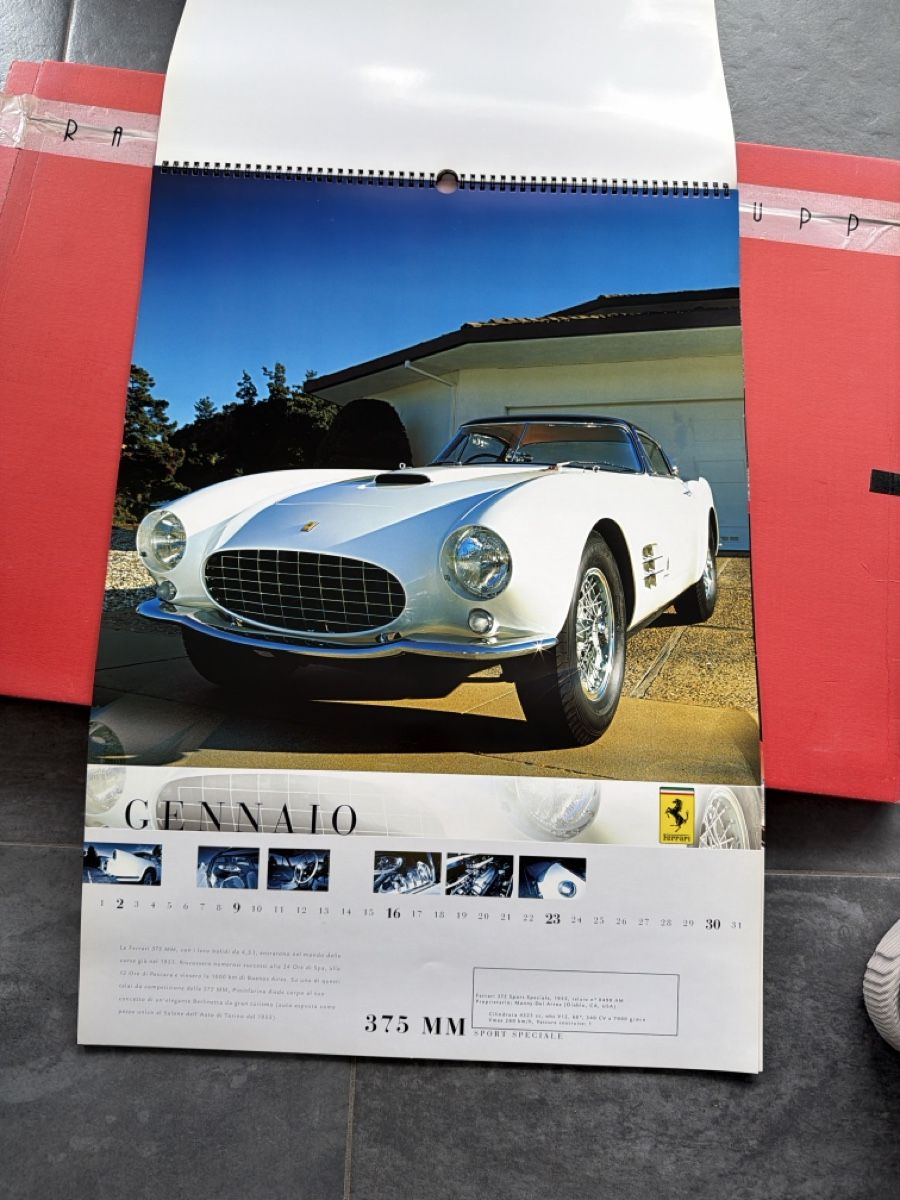 Ferrari Calendari: Original Ferrari Kalender aus 2005 – Usato da Wolfwil venduto da Rolex1 2
