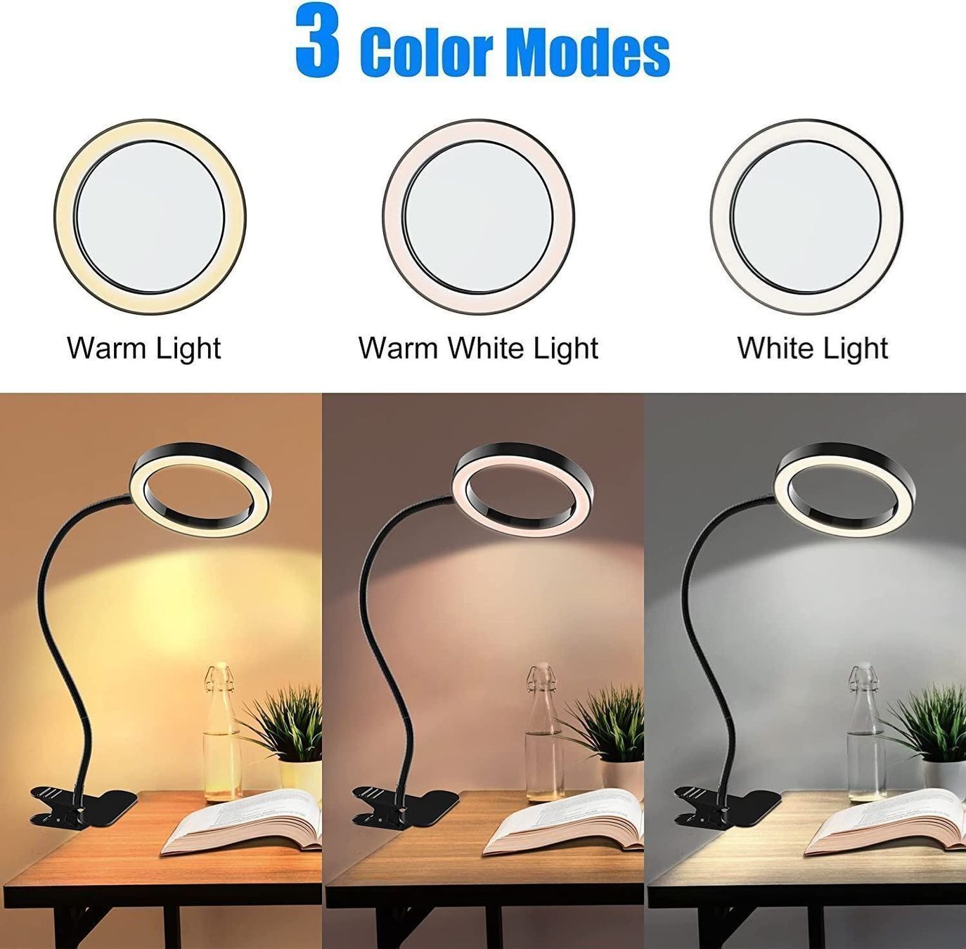 Lampade: 8X LED Lupenleuchte mit Licht & Ständer – Nuovo (secondo la descrizione) da Thun venduto da 365buy 3