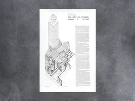 Plakat S. Gimignano, Palazzo del Podestà