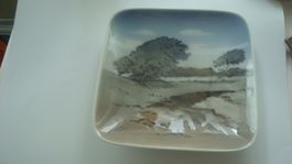 Porzellan-Schälchen Royal Copenhagen Landschaft 10,5x10,5x2
