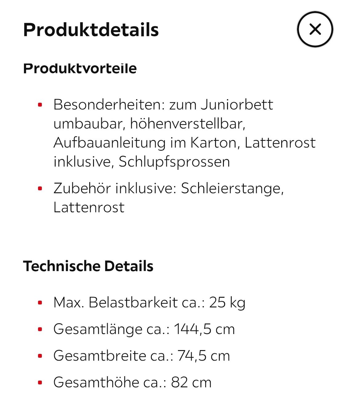 Letti: Babybett – Usato da Einsiedeln venduto da mar_jj5f 3