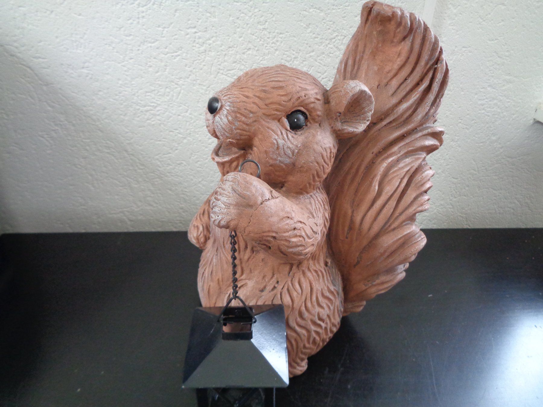 Statuette: Eichhörnchen mit Laterne (31 cm) – Nuovo e nell'imballaggio originale da Langenbruck venduto da Gumsi 3
