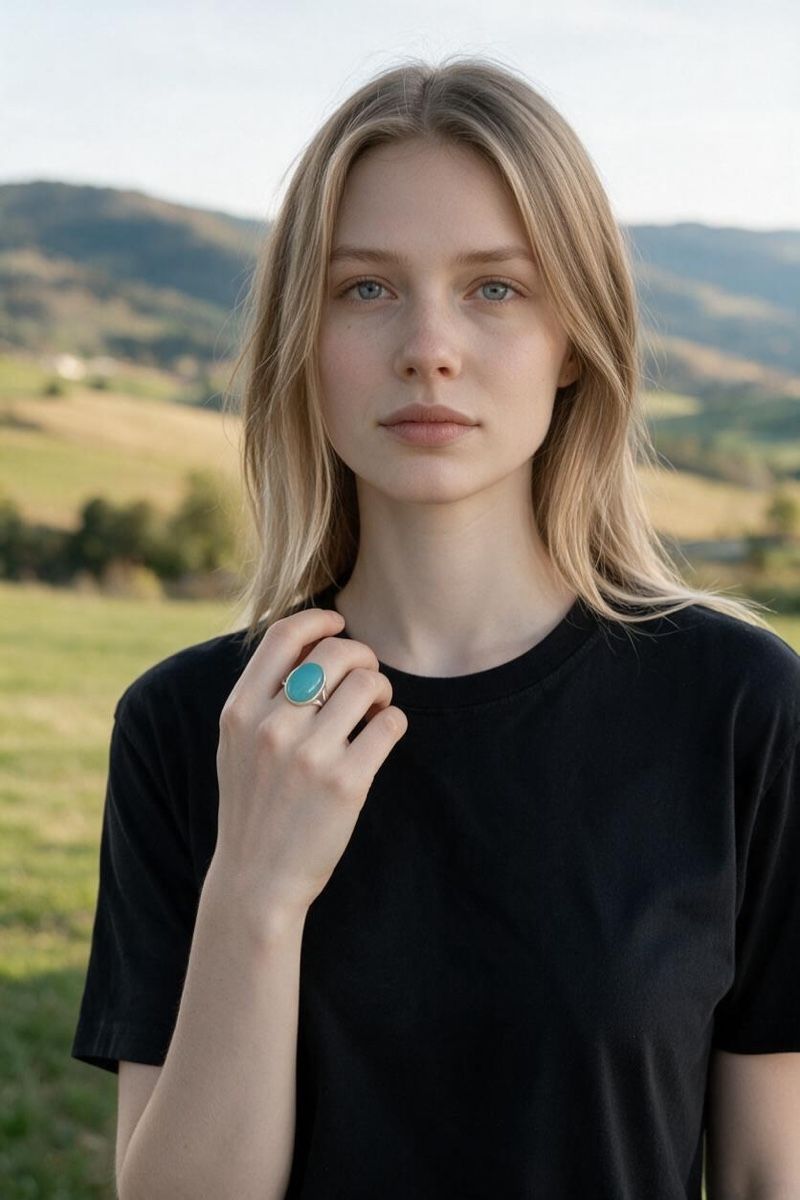 Ringe: Aqua Chalcedon 925 Silber Ring – Neu und originalverpackt aus Kriens von Hortensie6 5