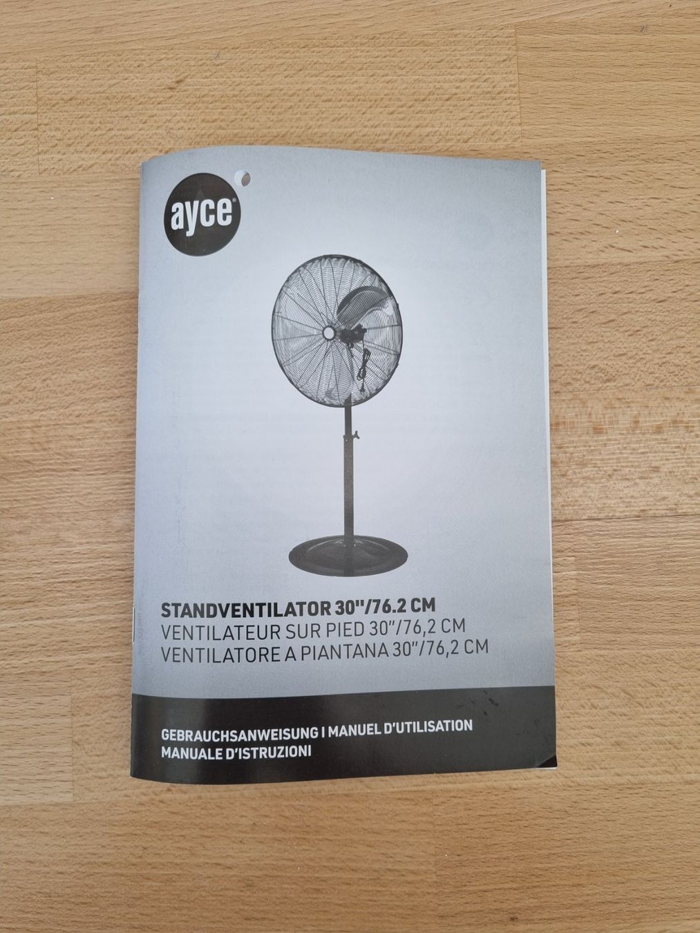 Ventilatoren: Ventilator 76 cm Durchmesser, Standmodell – Gebraucht aus Kriessern von Eddiemouse 5