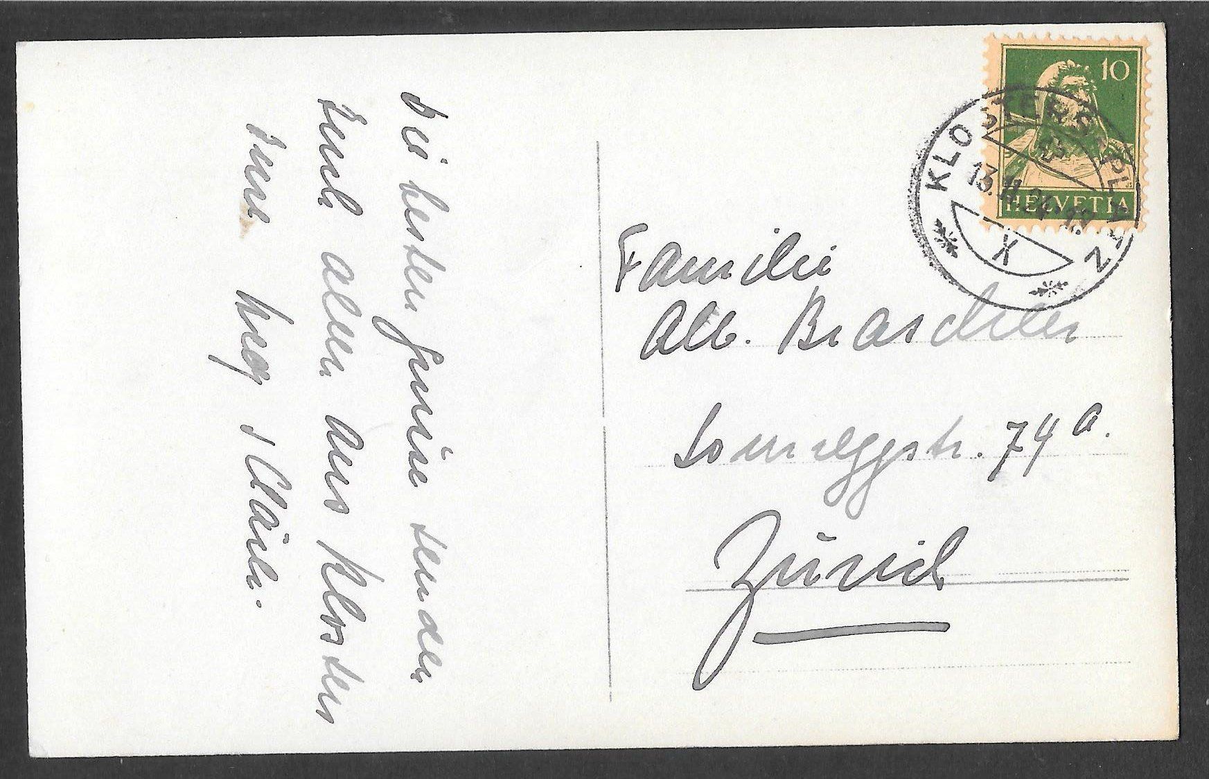 Cartes postales: Klosters Teilansicht – D'occasion à Olten par clotaldi 1
