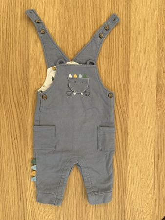 Latzhose Grösse 6M Dinosaurier Motiv