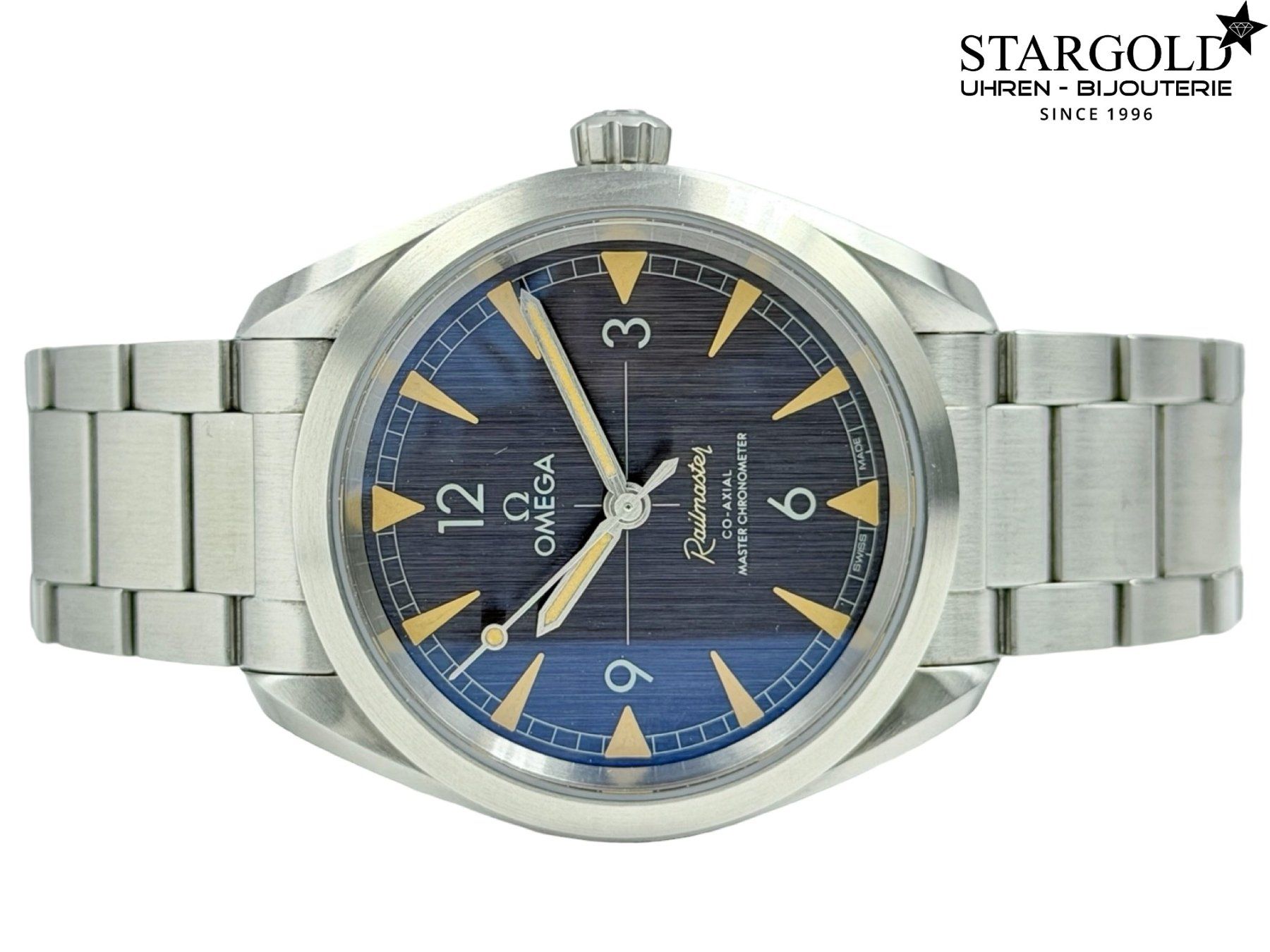 Omega Orologi: Omega Seamaster Railmaster - 220.10.40.20.01.001 – Usato da Zürich venduto da Stargold-Uhren 3