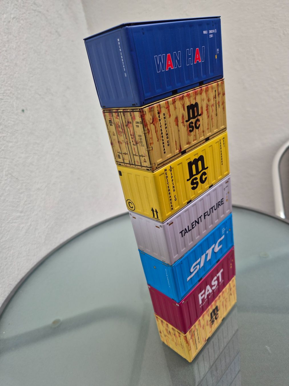 Modellbausätze & Standmodelle: Schiff Container für Diorama – Gebraucht aus Oberbuchsiten von laffite54 6