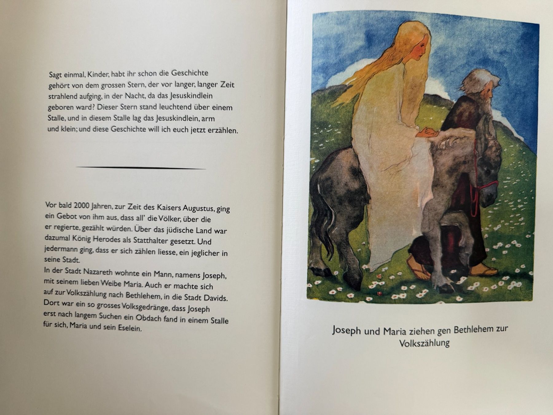 Livres: Bilderbuch Mili Weber   Ihr Kinderlein kommet, o kommet... – D'occasion à Subingen par ArtBead 5
