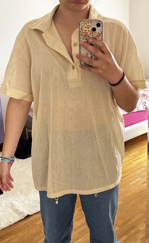 Magliette Polo: Polo transparent jaune – Usato da Bernex venduto da claraaaa4