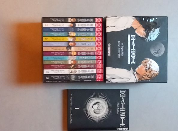 Fumetti: Death Note Complete Box plus Band 1 Black Edition – Nuovo (secondo la descrizione) da Rafz venduto da DonRacletto