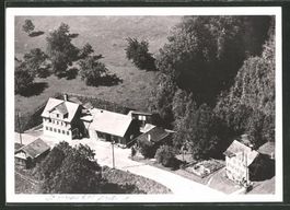 Neckertal/Mogelsberg, Hoffeld, Flugbild, gelaufen 1969