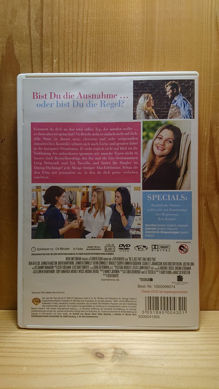Tutti i DVDs: ER STEHT EINFACH NICHT AUF MICH Call me DVD – Usato da Wilderswil venduto da Exebub 1
